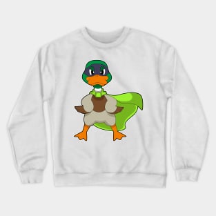 Duck Hero Cape Crewneck Sweatshirt
